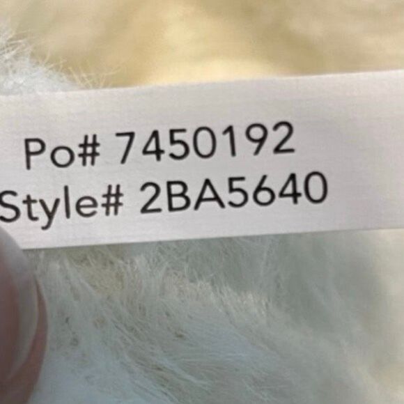 Boston Proper Plush Ribbed Knit Sweater Vest Cream Ivory Sleeveless V-Neck XS - Picture 8 of 8